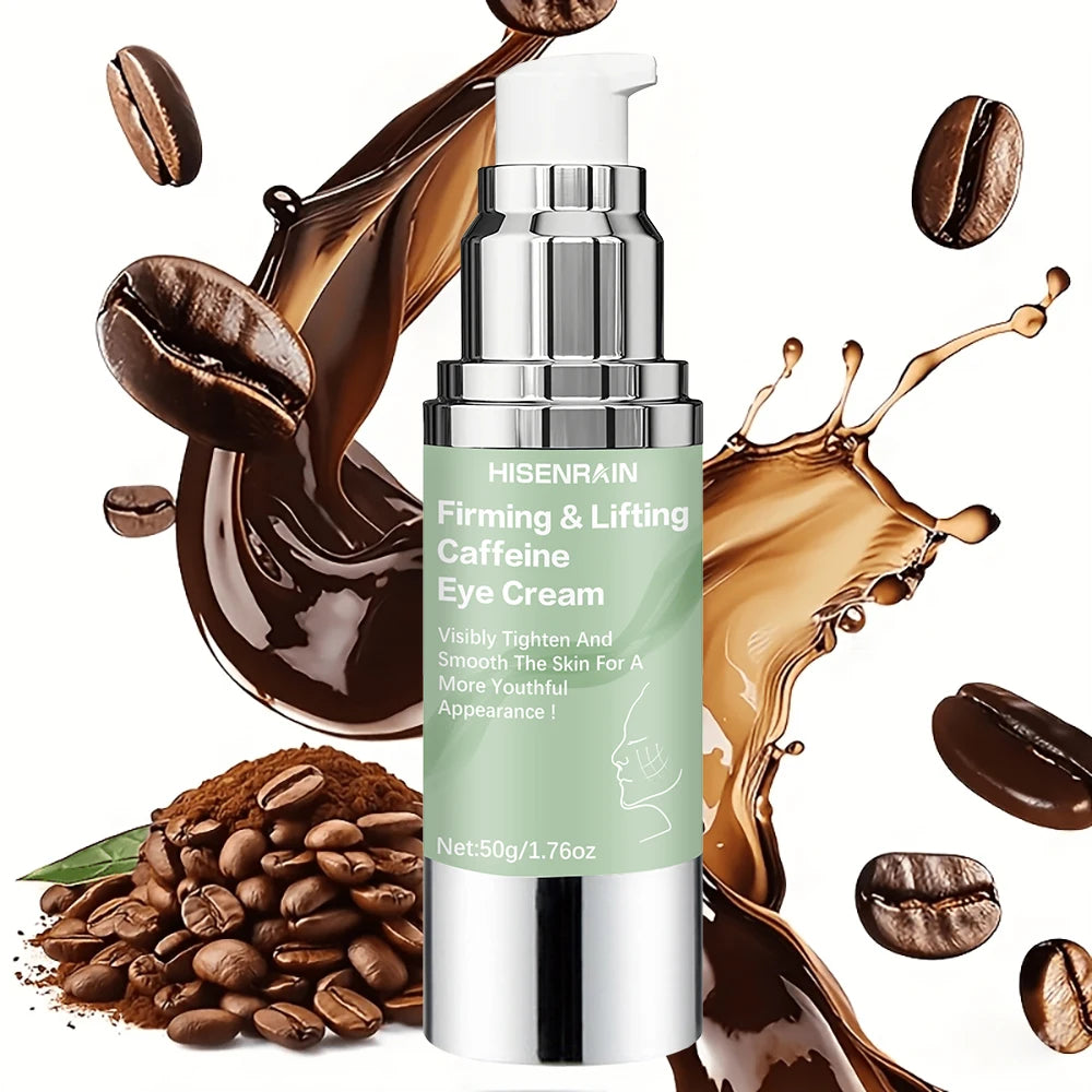 HISENRAIN Caffeine Eye Cream 50g – Firming, Lifting & Hydrating Eye Cream Oasis Select