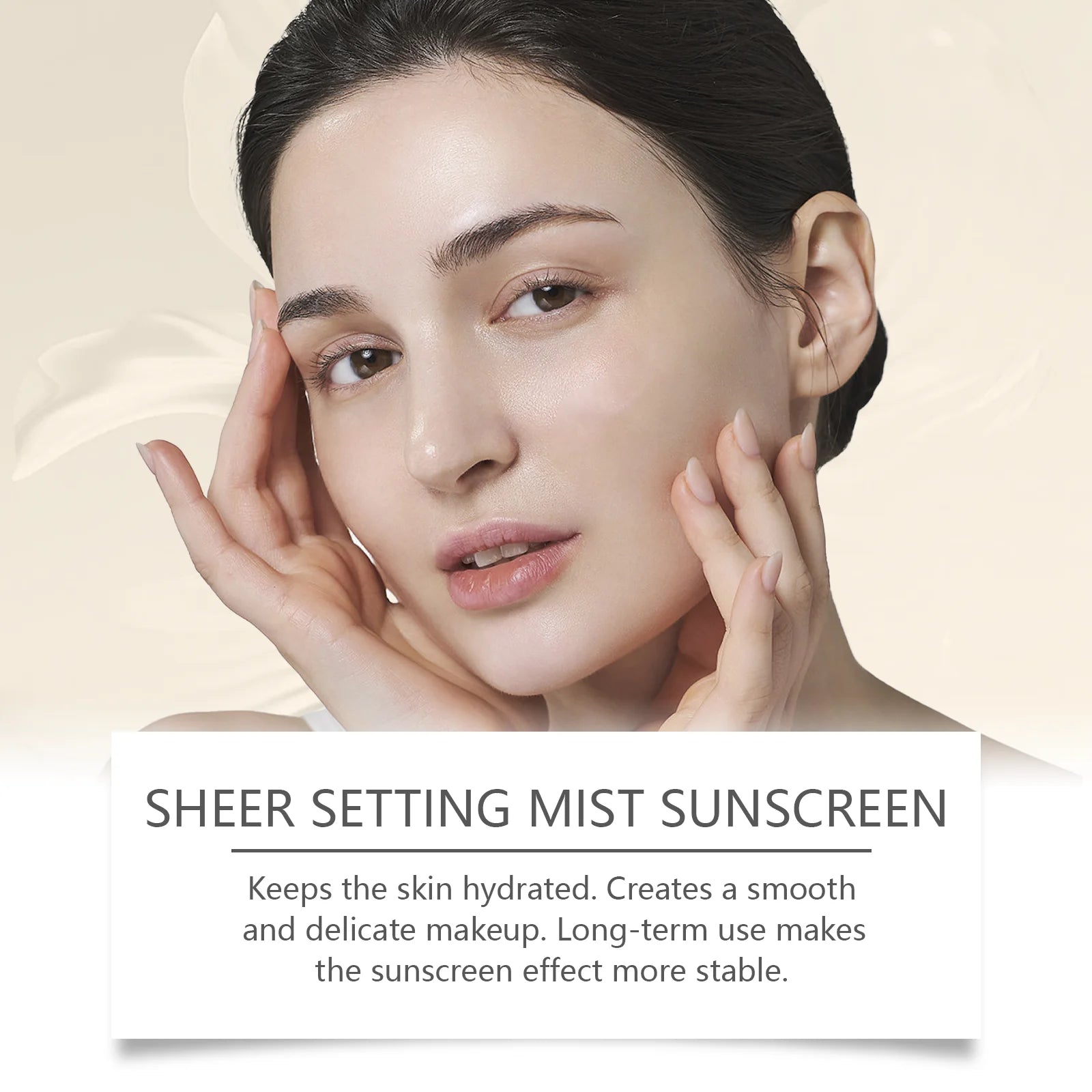 Spf 50+ Makeup Setting Spray Oil Control Natural Refreshing Waterproof Lasting Makeup Fixer Sun Protection Face Mist Cosmetics Oasis Select