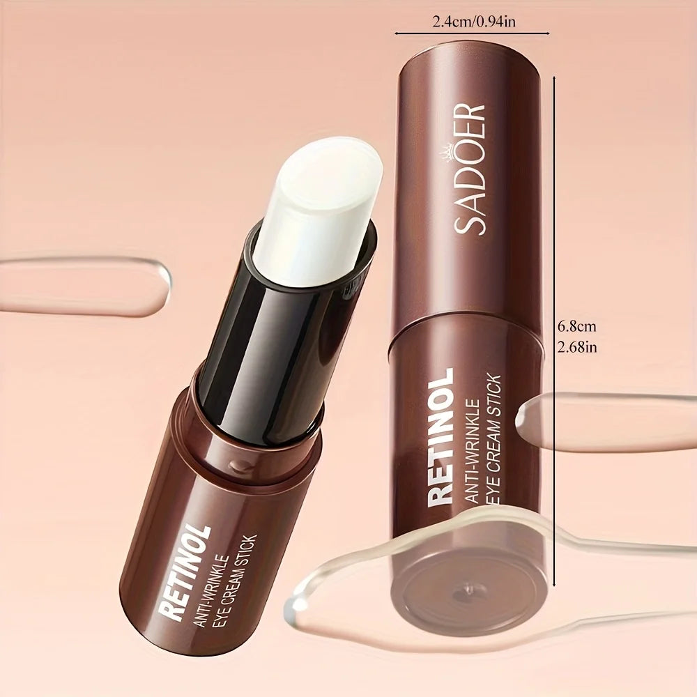 Retinol Eye Cream Stick, Hydrating for Dry Skin, Moisturizing Under Eye Care, anti-wrinkle skincare make skin younger looking Oasis Select