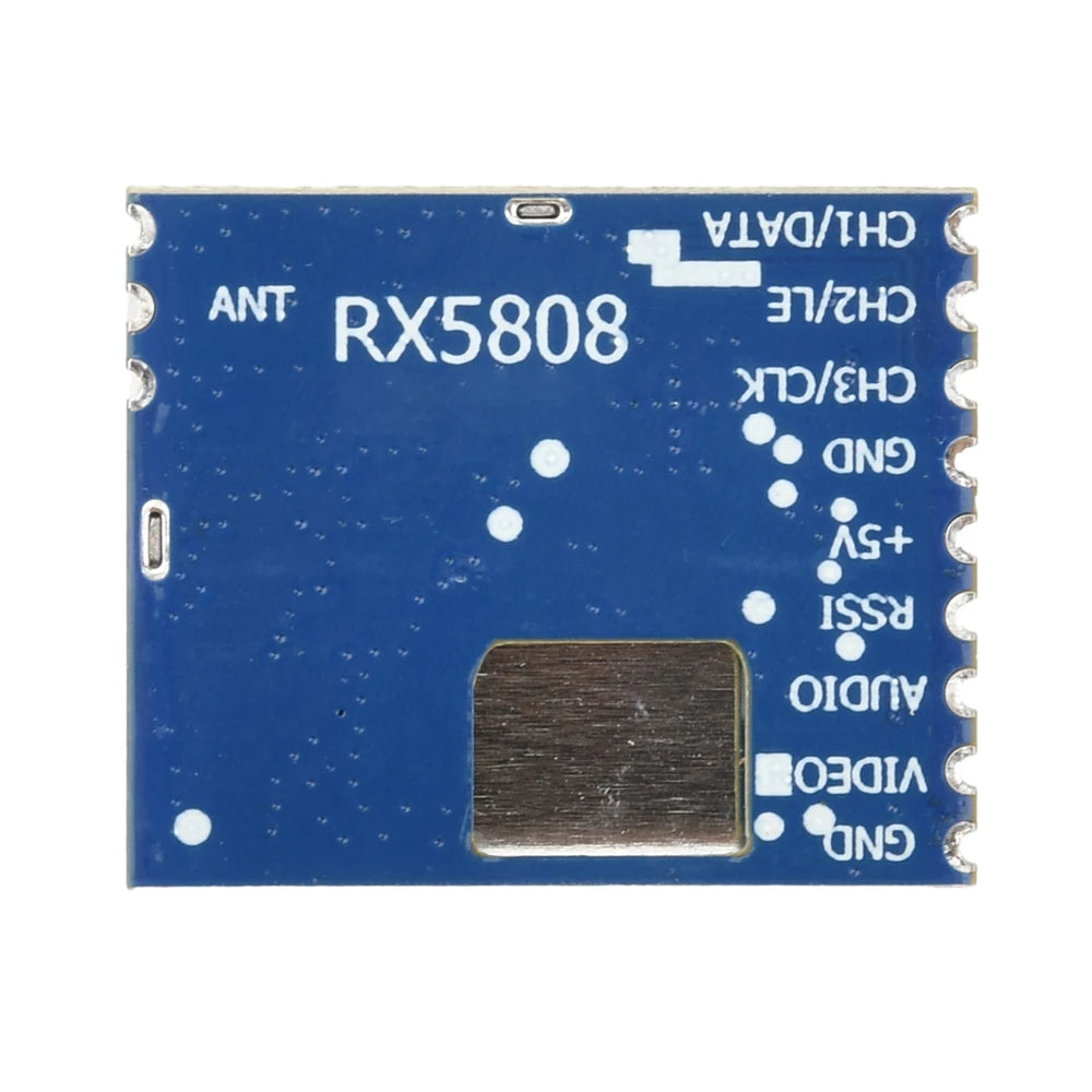 RX5808 4.9G-5.8G Audio Receiver SPI Control Wireless Audio Video Receiving Module for FPV Systems RC DIY Electronic Kit Oasis Select