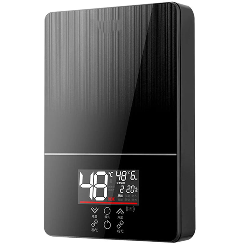 6000W Tankless Electric Water Heater | Smart Touch & Remote