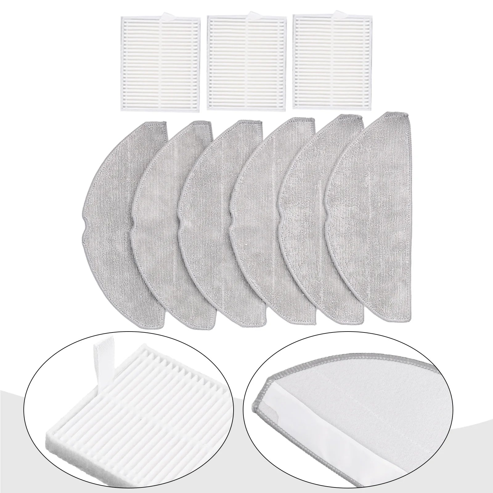 Filters Filter Mop Pad Product Name Robotic Vacuum Cleaner Parts Specifications Effective Filtration Pcs Of Filters Oasis Select