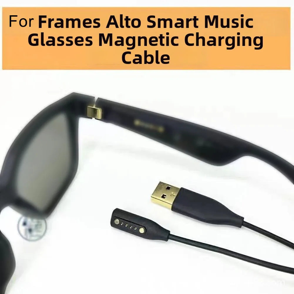 Magnetic Charging Cable for Frames and Audio Sunglasses 1 Meter PC Construction Maintains Strong Magnetic Hold Oasis Select