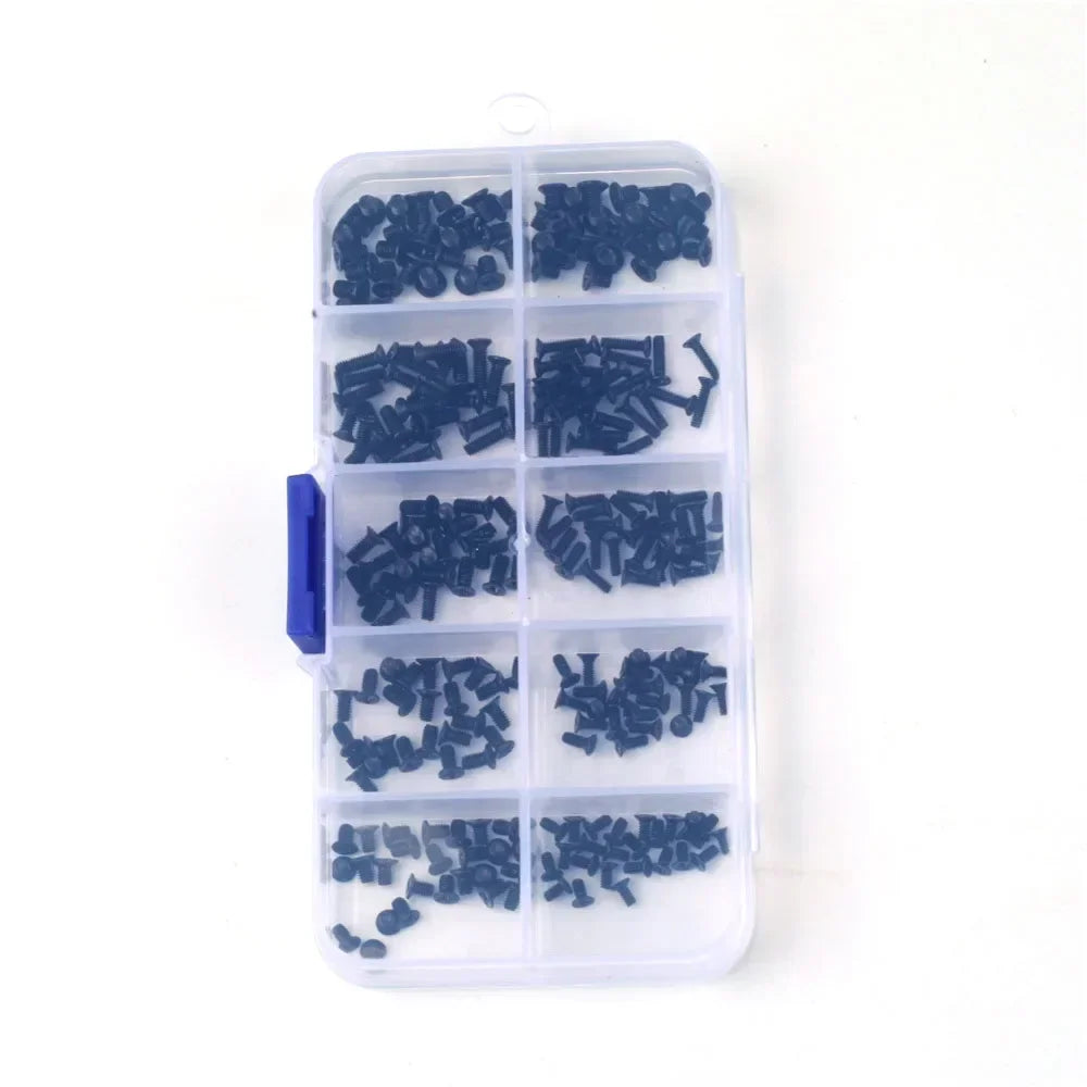 M2 M3 Laptop Screw Kit 250/500pcs – HP Dell Asus Lenovo Repair Laptop Screw Kit Oasis Select