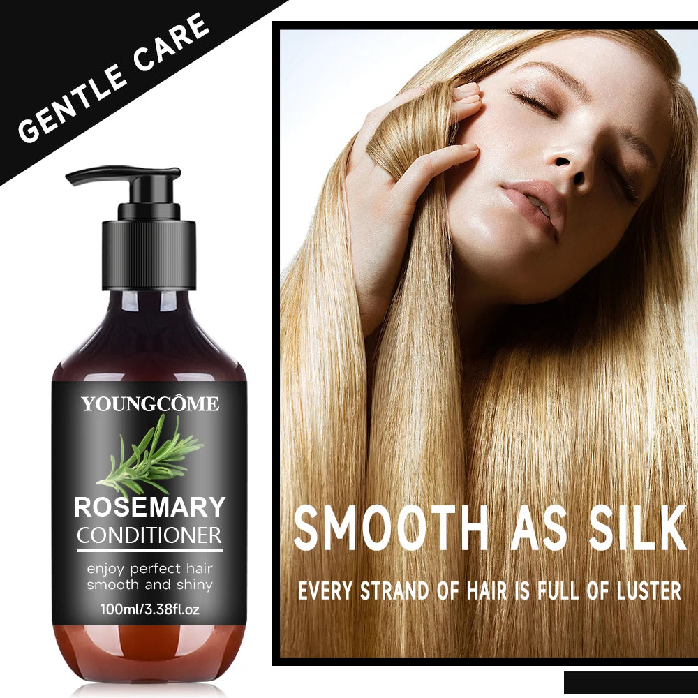 Rosemary 4-in-1 Hair Kit – Mask, Shampoo, Conditioner & Oil