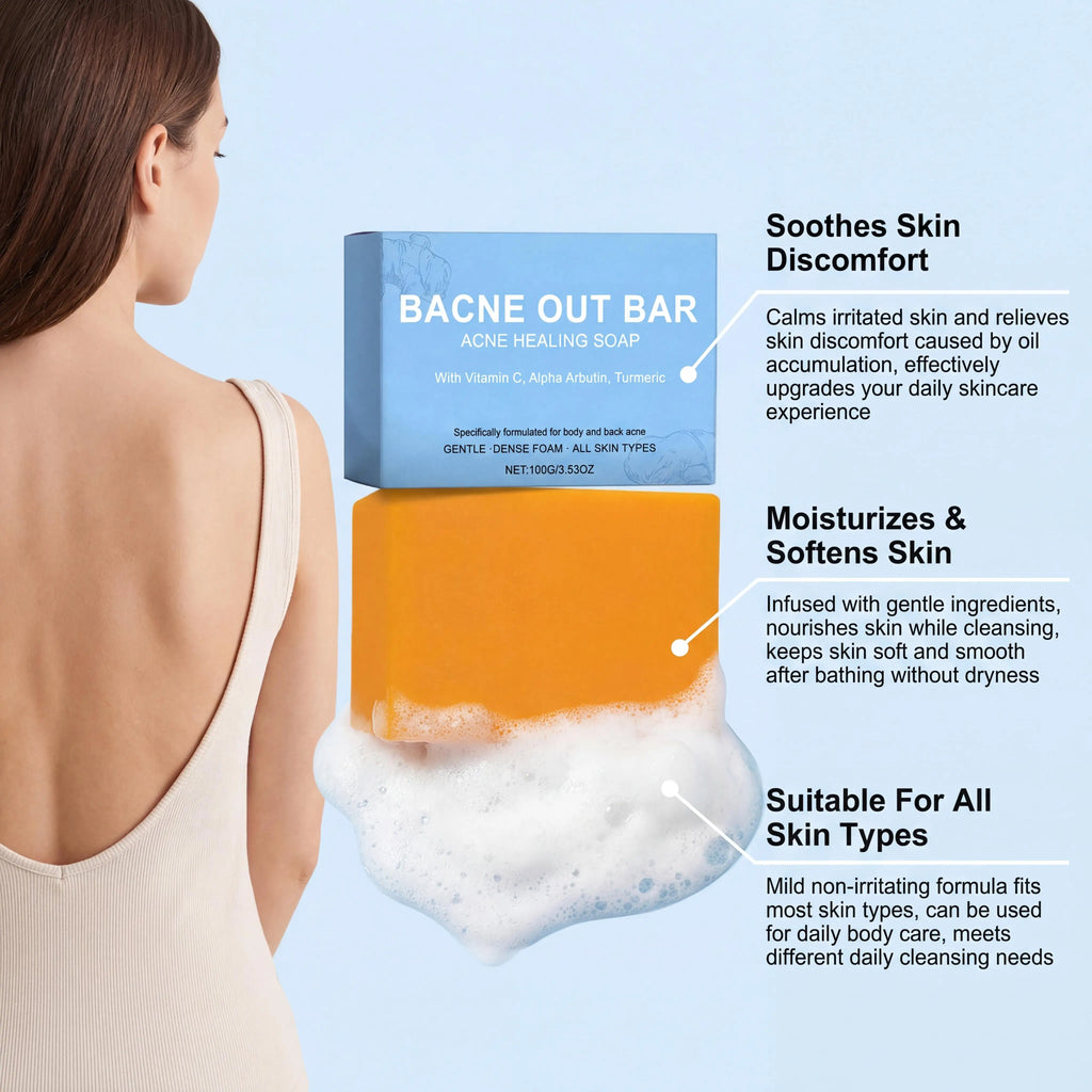Turmeric Cleansing Soap – Body Acne, Exfoliant & Odor Control Body Cleansing Soap Oasis Select