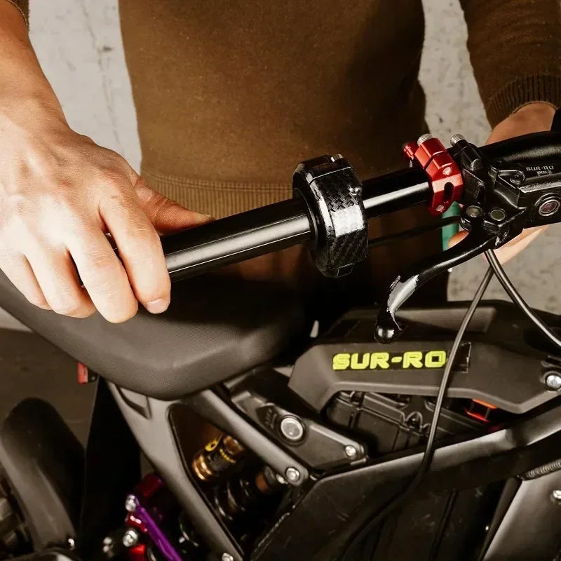 22mm Motorcycle Throttle Accelerator - Compatible with Sur-Ron/Surron/Sur Ron, High Sensitivity Hall Sensor & Ergonomic Grip Oasis Select