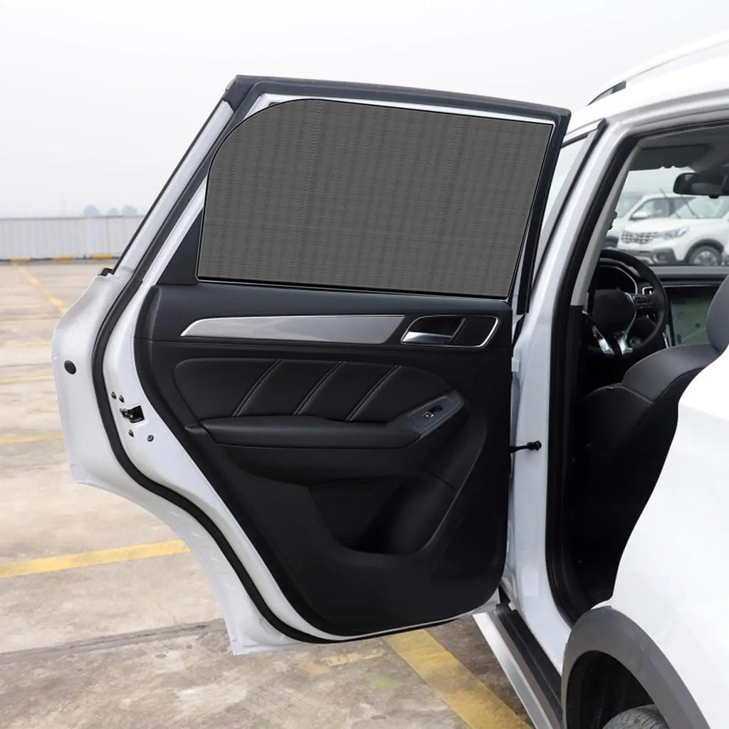 Car Window Sunshade Cover Summer UV Protection Car Side Front Rear Window Mesh Curtain Sunshade  Protector Cover Auto Accessorie