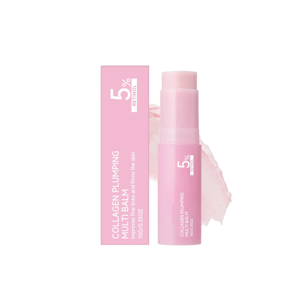 Collagen Multi Balm Stick – Anti-Wrinkle & Firming Moisturizer Collagen Balm Stick Oasis Select 10g boxed