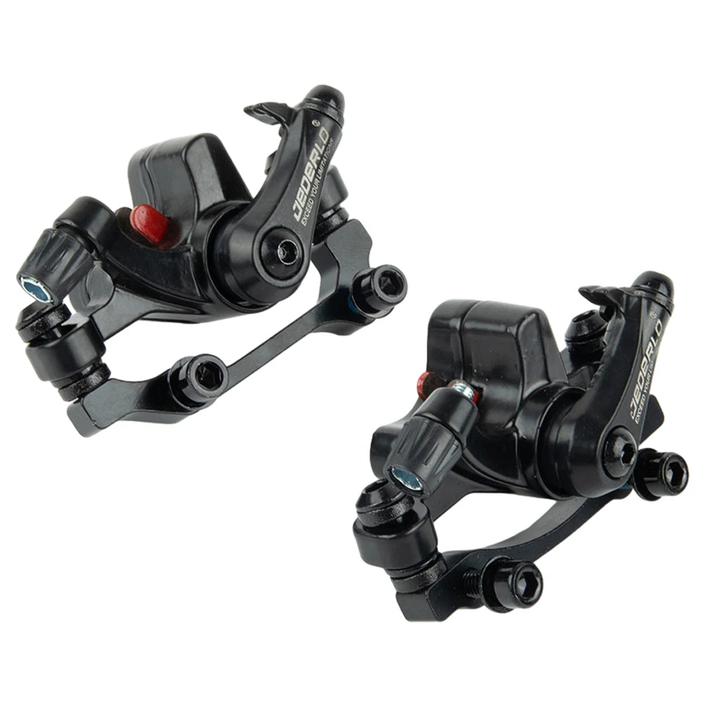 Mechanical Bicycle Disc Brake Front+Rear Caliper MTB Mountain Bike Brake Pad Copper Base All Metal MTB Bike Cycling Accessories Oasis Select