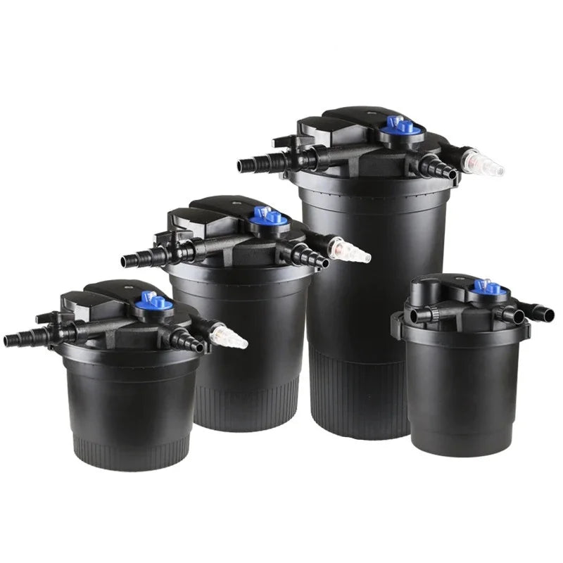 CPF-30000 filter barrel/75L suitable for30m³ fish pond with germicidal lamp pond swimming pool filter pressure Farm water purifi Oasis Select