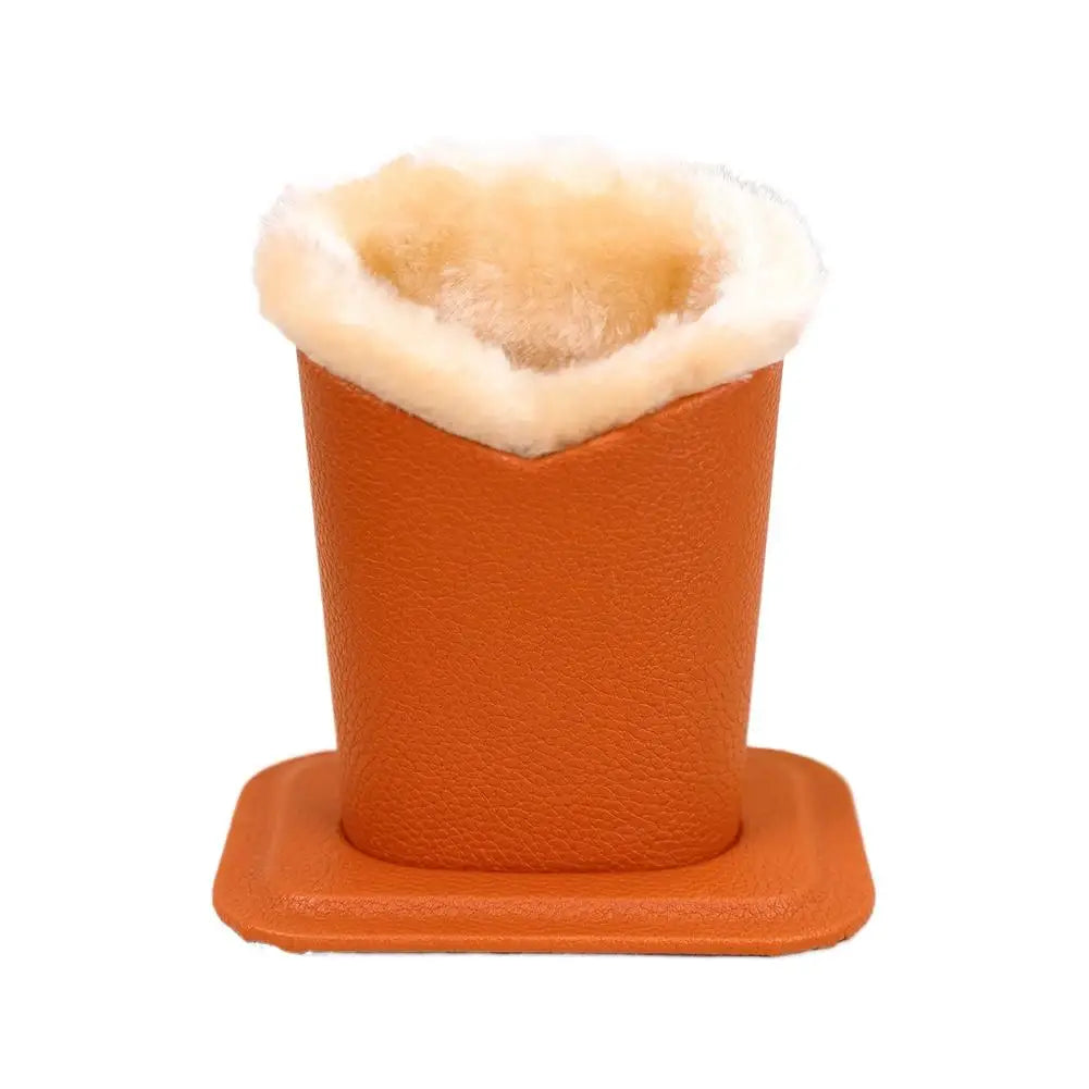 Pack of 1 Plush Lined Glasses Holder Stand Protective Glasses Case for Desks or Nightstands eyeglass case glasses pouch Oasis Select 02