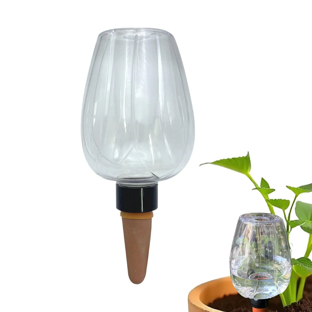 1PC Automatic Drip Irrigation Waterer 350ml Plastic Plant Watering Globes Self Watering Supplies Planter Insert Water Devices Oasis Select