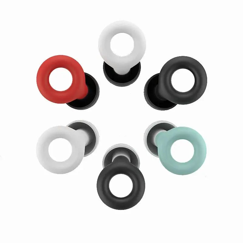 Silicone Earplugs Reusable Noise Reducing Soft Sleep Ear Plugs with Storage Case Travel Concert Work Hearing Protection Oasis Select