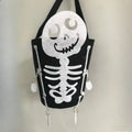 Halloween Theme Candy Bucket Bag Portable Candy Basket Kids Trick or Treat Bucket Halloween Party Decoration Supplies Oasis Select F