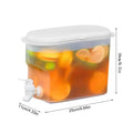 2.8L Cold Water Kettle With Faucet Beverage Dispenser WaterJug Lemonade Juice Container Water Pitcher For Kitchen Refrigerator Oasis Select 2.8L
