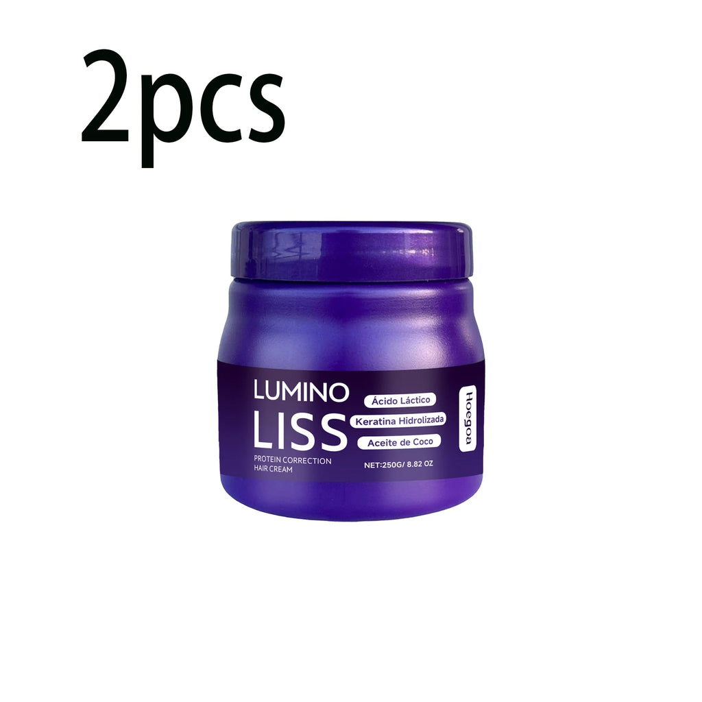 Protein Straightening Cream Nourishes Softens Hair Creating Silky Smooth Hair Repair Frizz Curls Naturally Without Damaging Hair Oasis Select 500g boxed