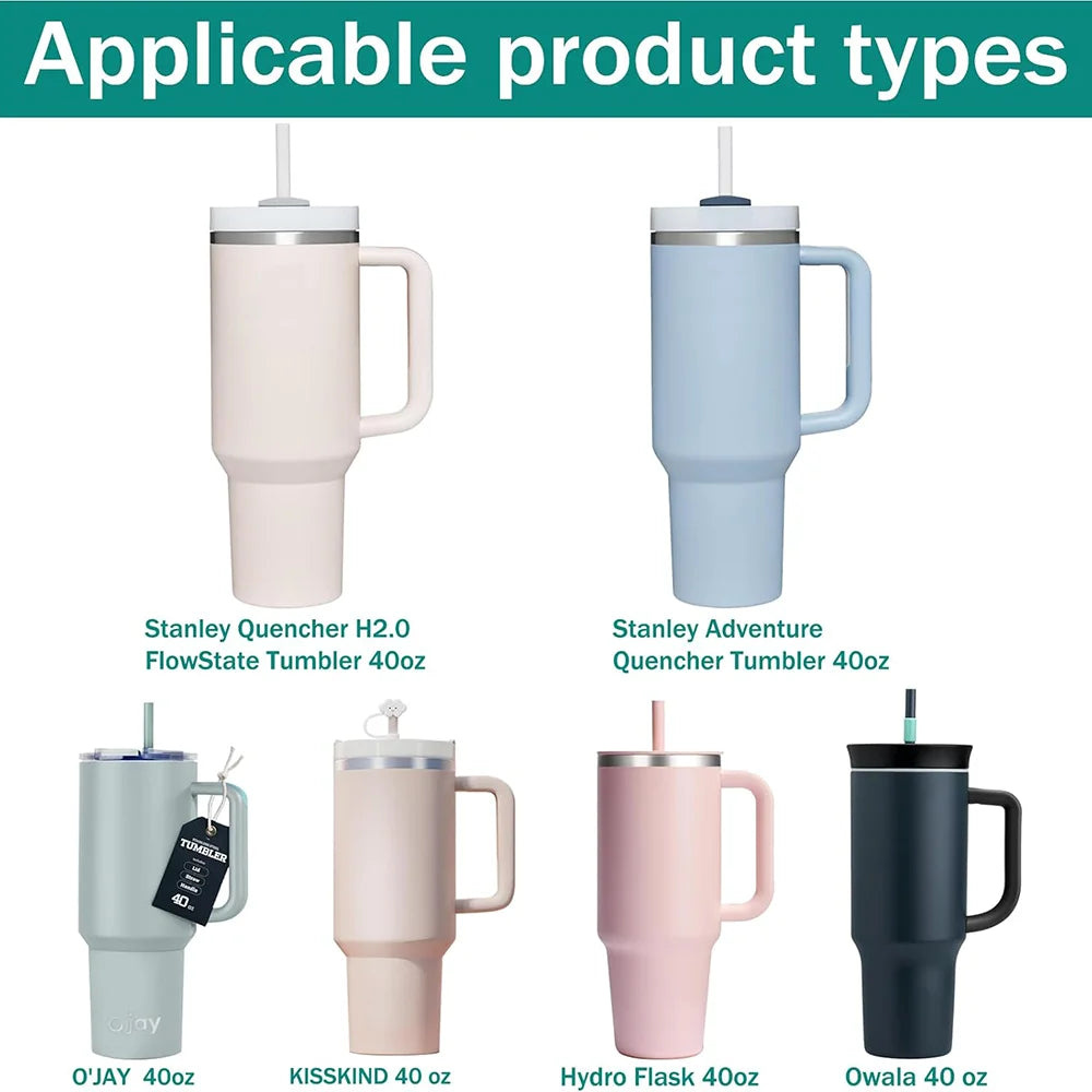 Protective Water Bottle Bottom Sleeve Cover Silicone Cup Bottom Protective Cover Cup Holder For Stanley 40oz Tumbler Oasis Select