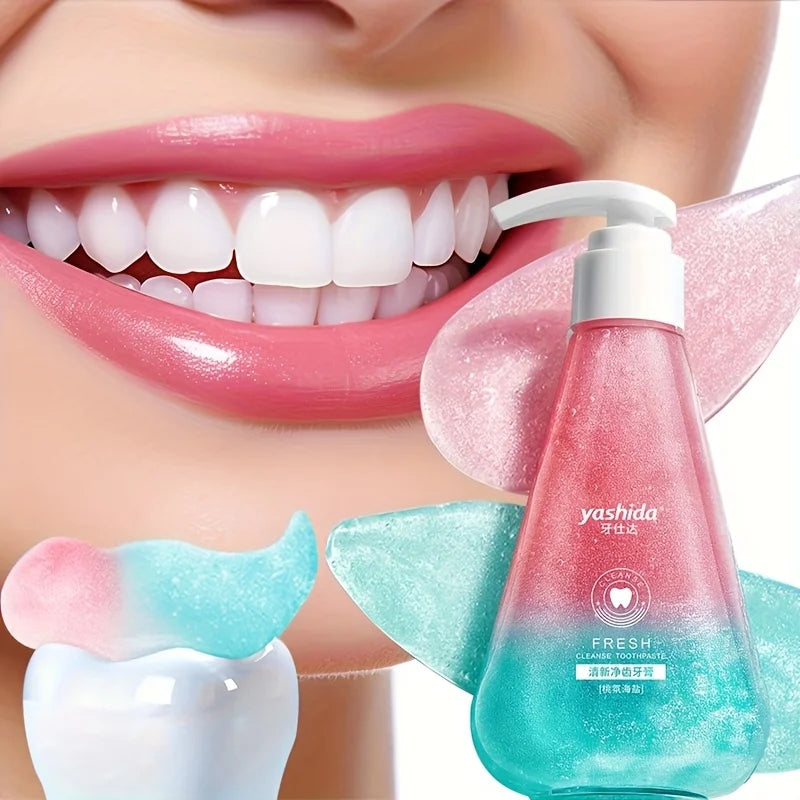 Peach Sea Salt Whitening Toothpaste – Fresh Breath | 220g Whitening Toothpaste Oasis Select