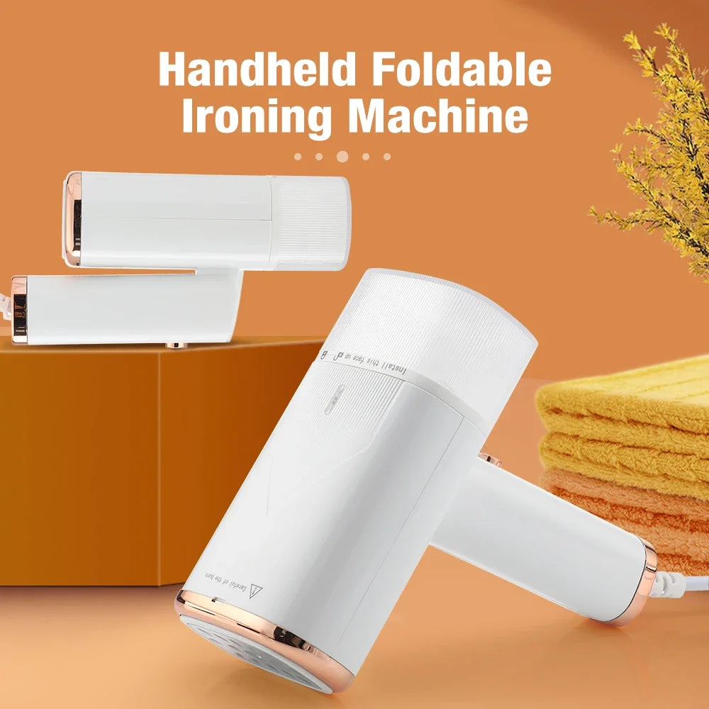 AFDEAL Portable Mini Garment Steamer & Flat Iron – 1000W