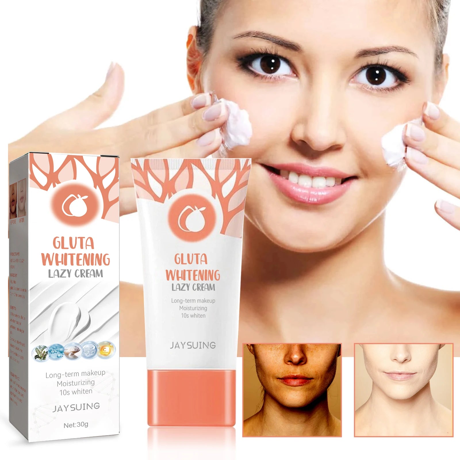 Jaysuing Whitening Cream Firming and Moisturizing Repair Cream for Facial Skin Oasis Select