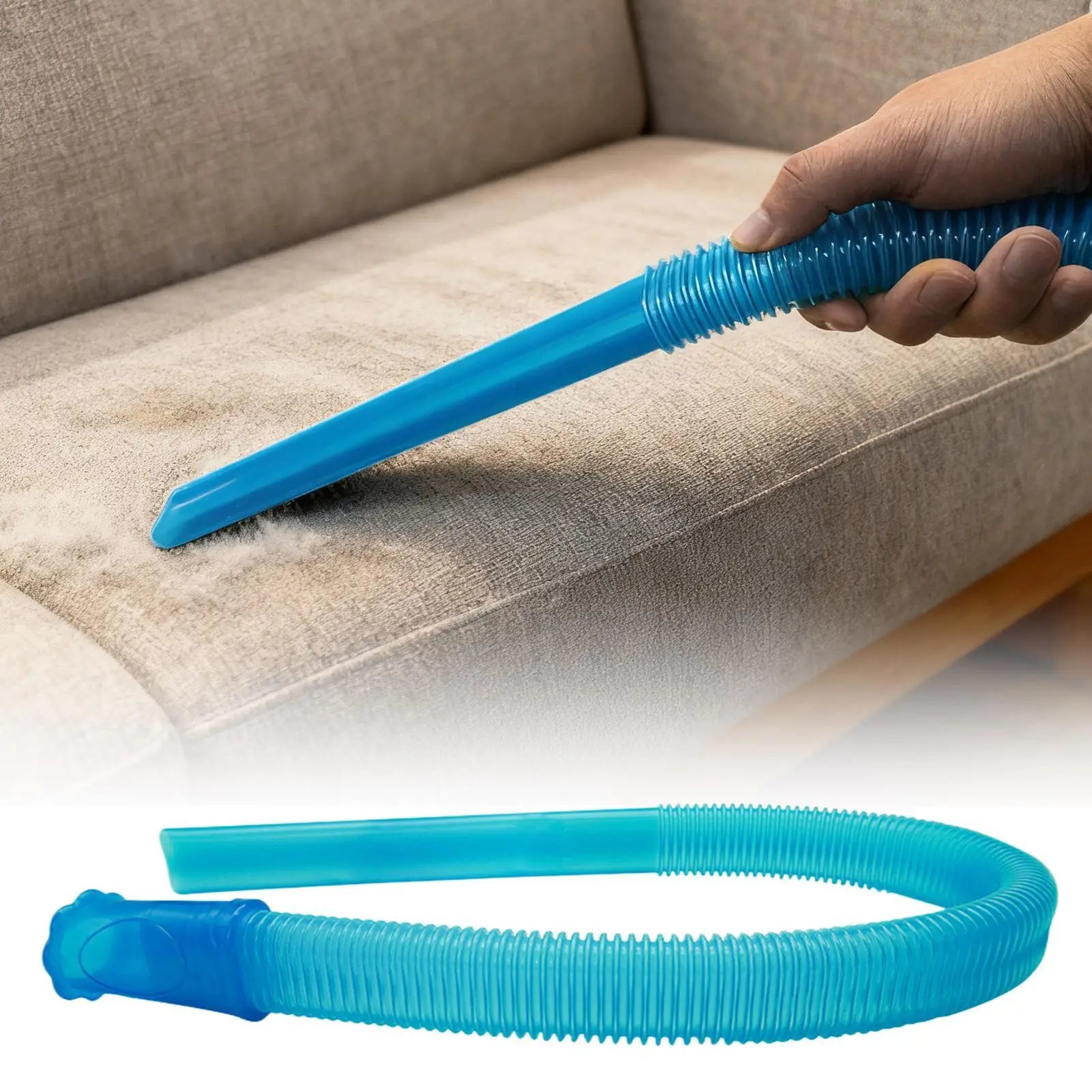 Dryer Vent Cleaner Hose Lint Duster Duct Tool Portable Cleaner Attachment Hose for Laundry Room Home Window Dehumidifier Indoor Oasis Select