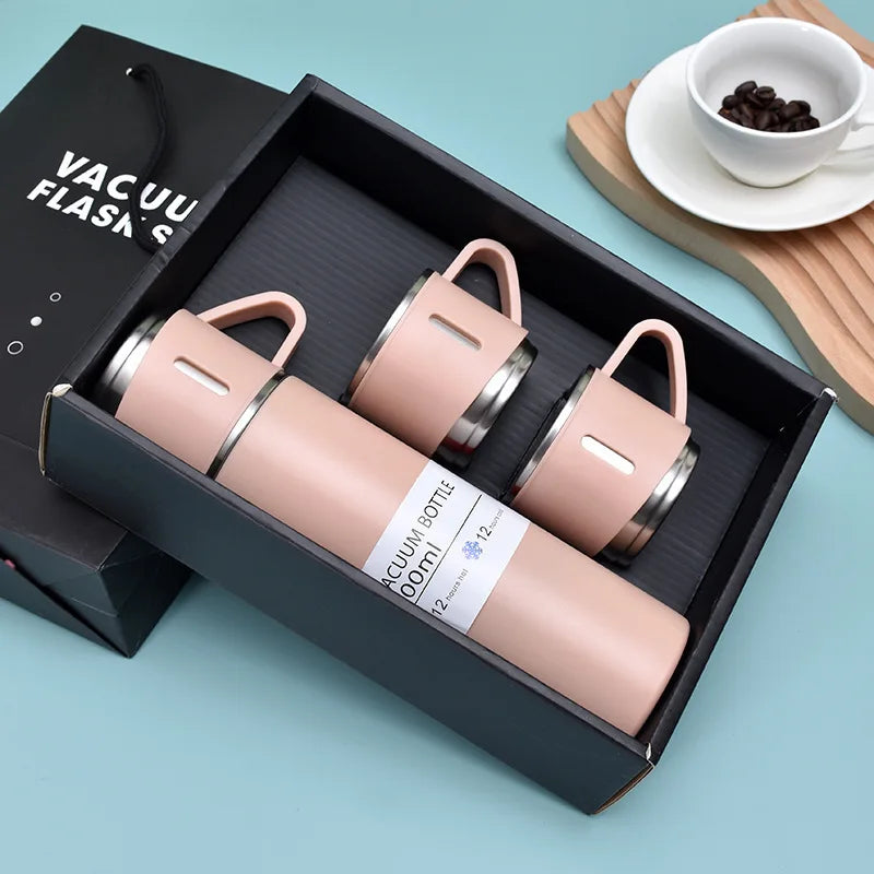 Thermal Water Bottle Keep Cold and Hot Water Bottle Thermos for Water Tea Vacuum Flasks Stainless Steel Thermos Bottle Oasis Select Red