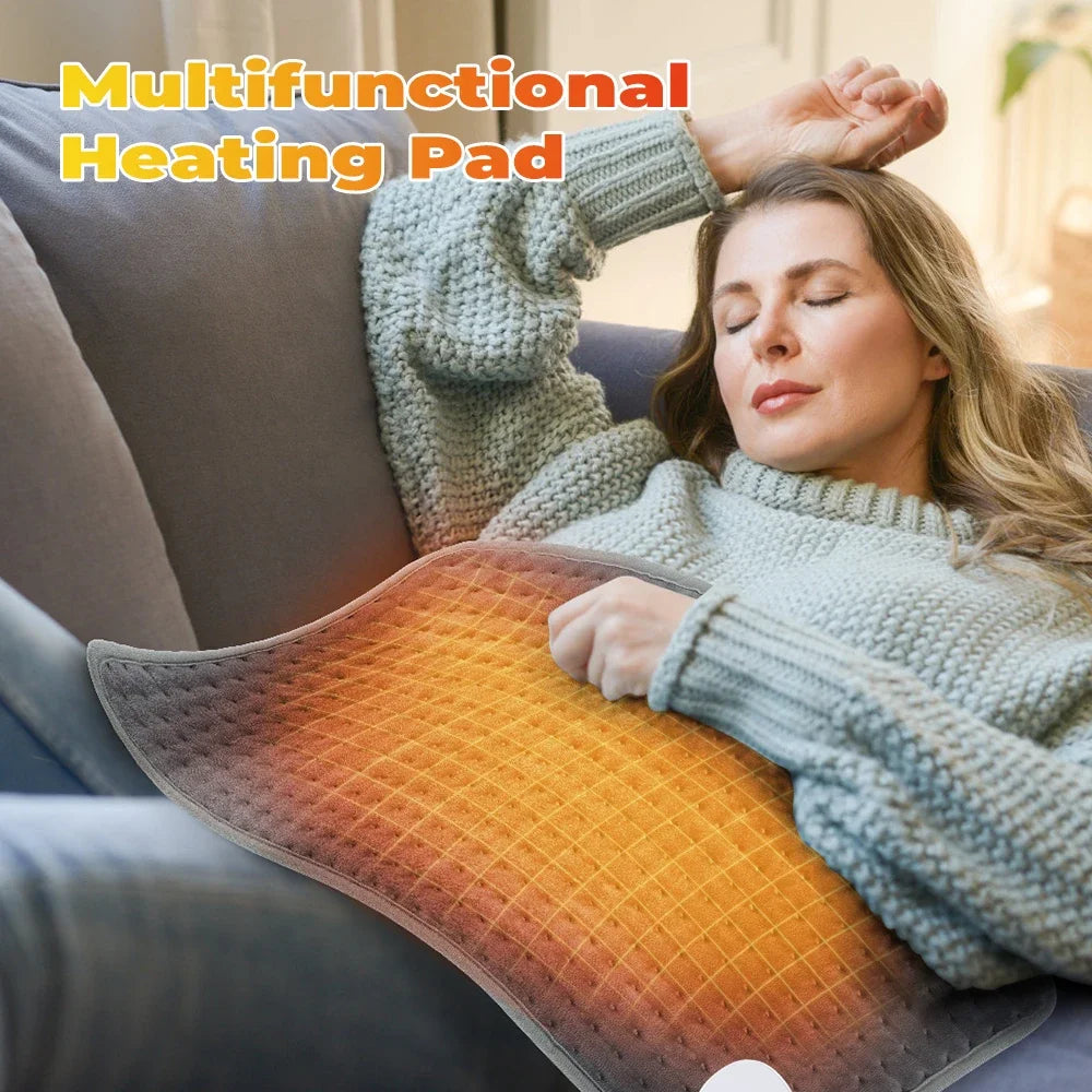 AFDEAL Electric Heated Blanket Pad 58x29cm – 9 Heat Settings
