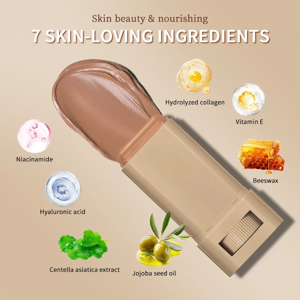 New Balm Serum Boosted Skin Tint Silky Texture Moisturizing Coverage Plumper Even Skin Tone Best Stick Foundation Travel Makeup Oasis Select