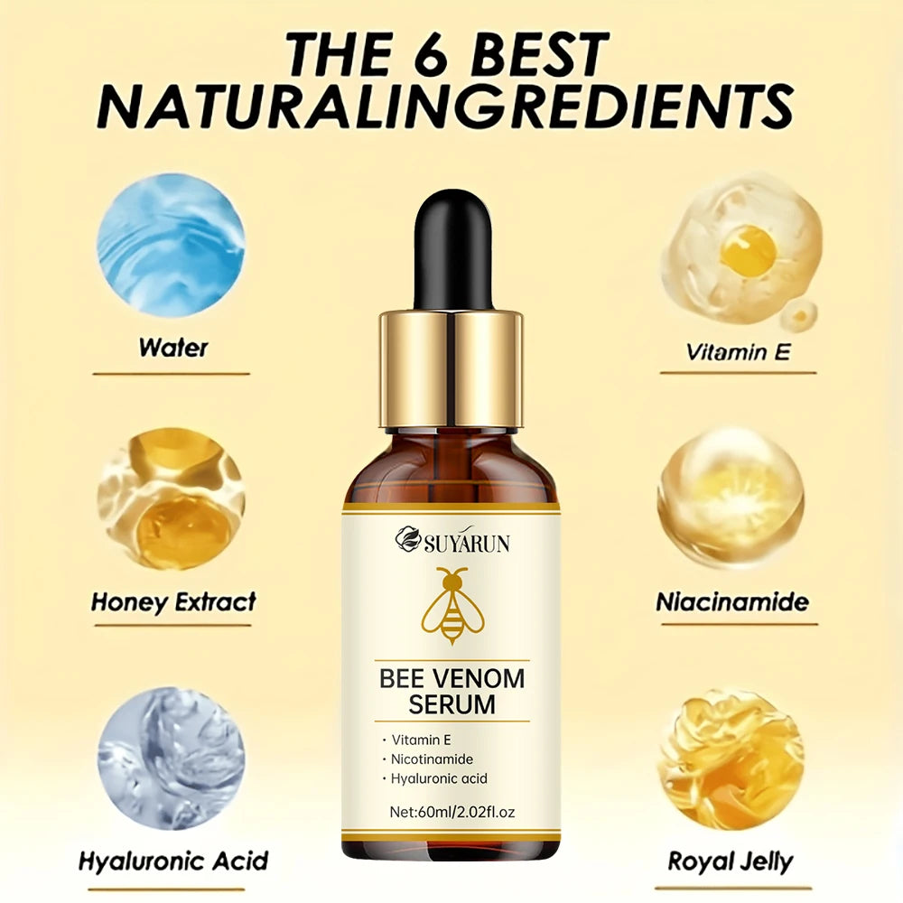 SUYARUN Vitamin E & Hyaluronic Acid Honey Face Serum | Hydrating