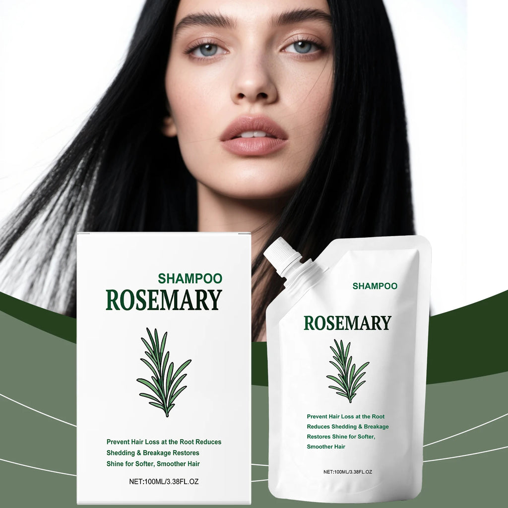 Hair Strengthens Shampoo Reduce Hair Loss Deep Cleansing Dandruff Scalp Oil Repair Weak Brittle Hair Rosemary Growth Shampoo Oasis Select