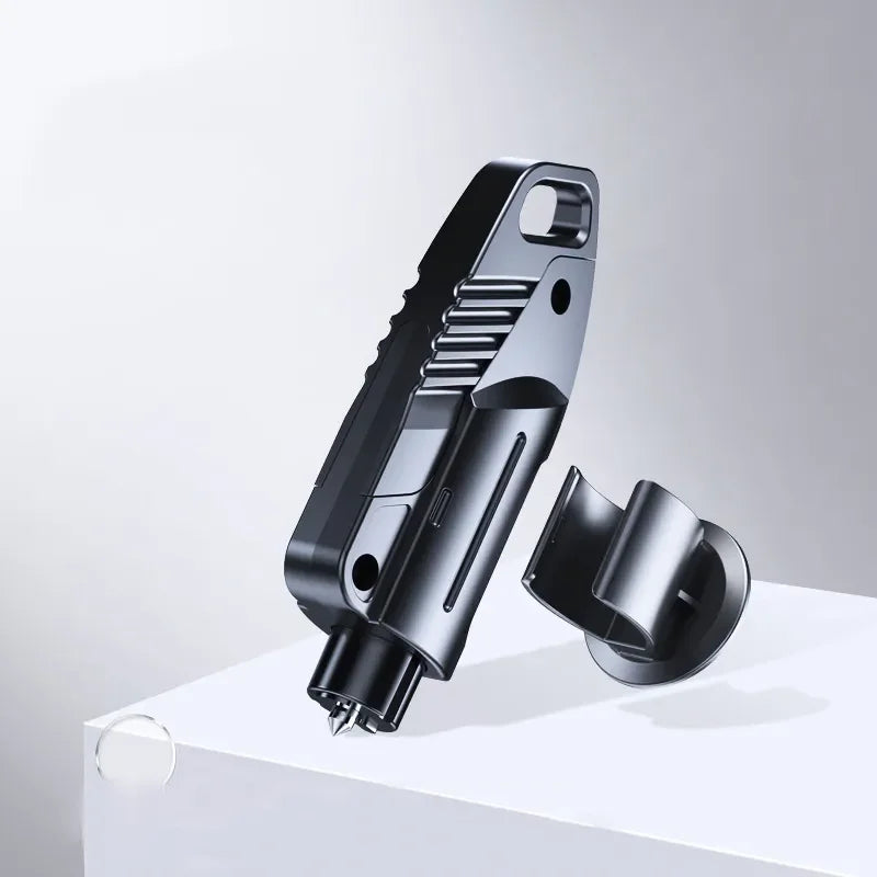 2-in-1 Car Seat Belt Cutter Knife Emergency Car Window Breaker Safety Hammer Multifunction Lifesaving Tool Escape Device Oasis Select
