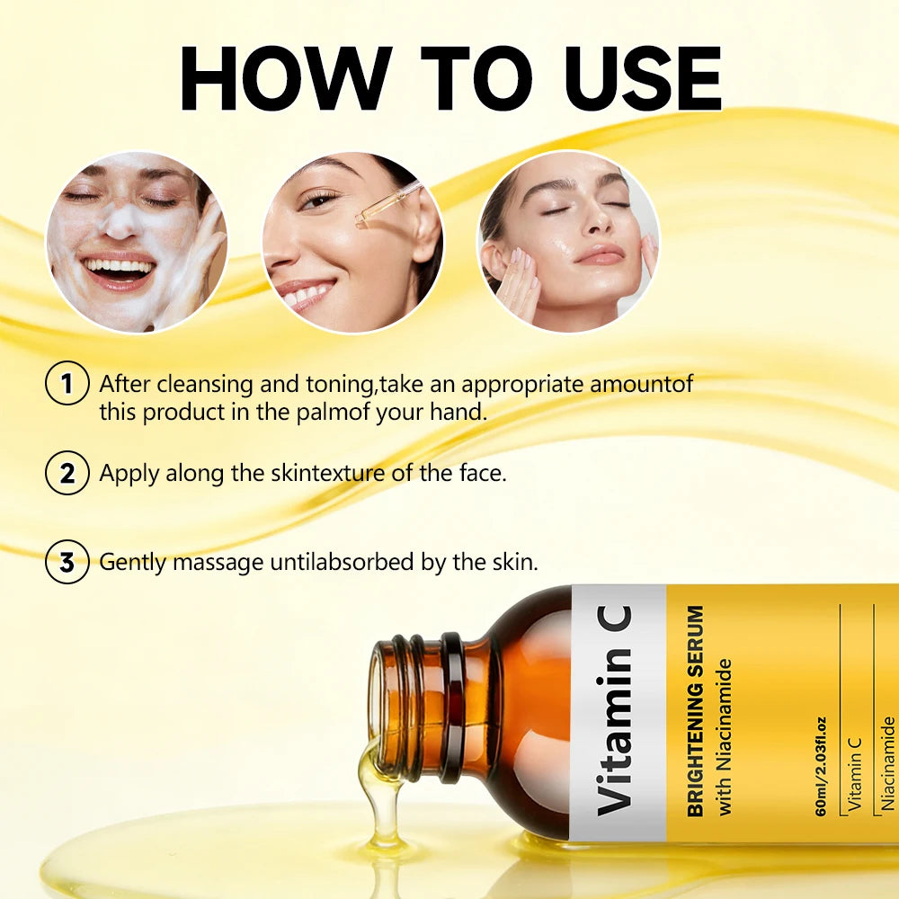 Vitamin C Serum with Hyaluronic Acid – Brighten & Hydrate Vitamin C Face Serum Oasis Select