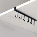 1pc/2pcs,Iron keychain display rack, multifunctional storage rack, accessory storage and jewelry rack, kitchen hook Oasis Select 1pc black