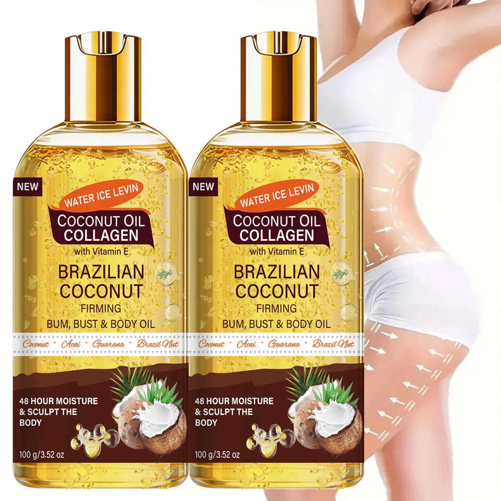 Brazilian Firming Body Oil – Coconut & Collagen Moisturizer Firming Body Oil Oasis Select