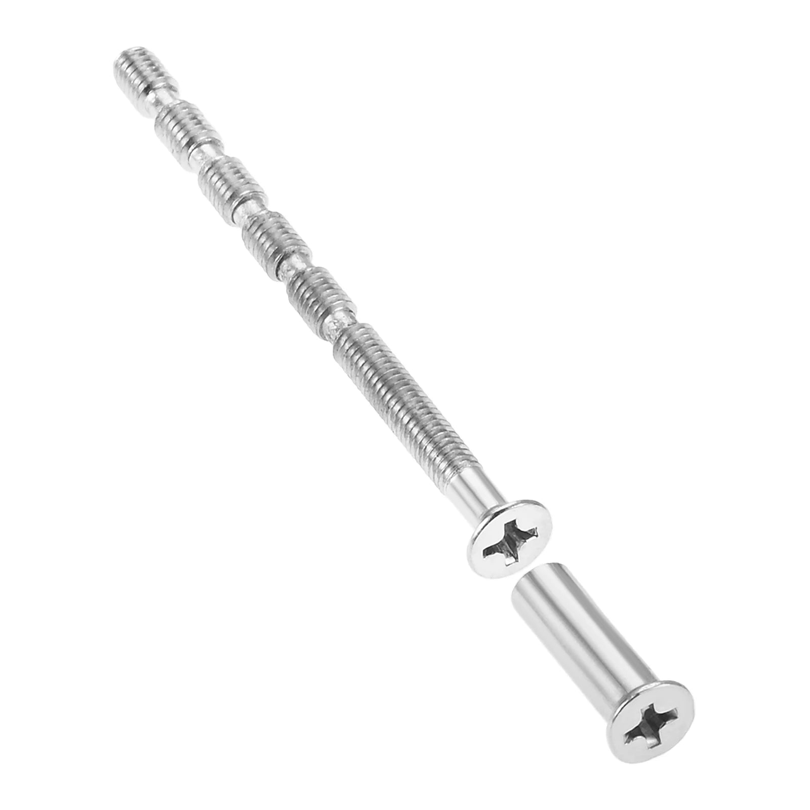 10 Sets Cross Iron Screws Cuttable M4*60mm with Nuts M4*16mm for Door Handles,cabinet Drawer Knobs,eyebolts,Furniture Hardware Oasis Select