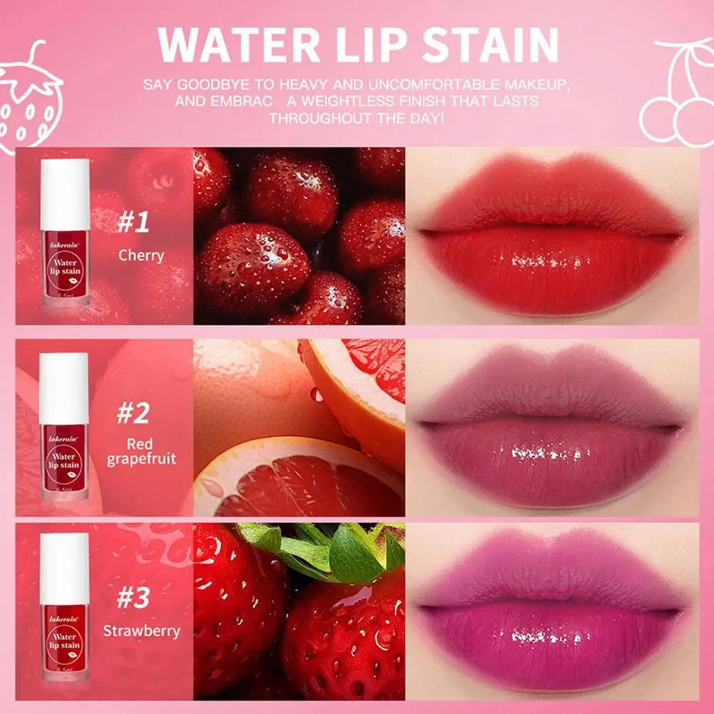 Lakerian Water Lip Stain Moisturizing Water Tint Lip Glaze Long Lasting Hydration Non-Stick Waterproof Lip Tint Natural Makeup Oasis Select