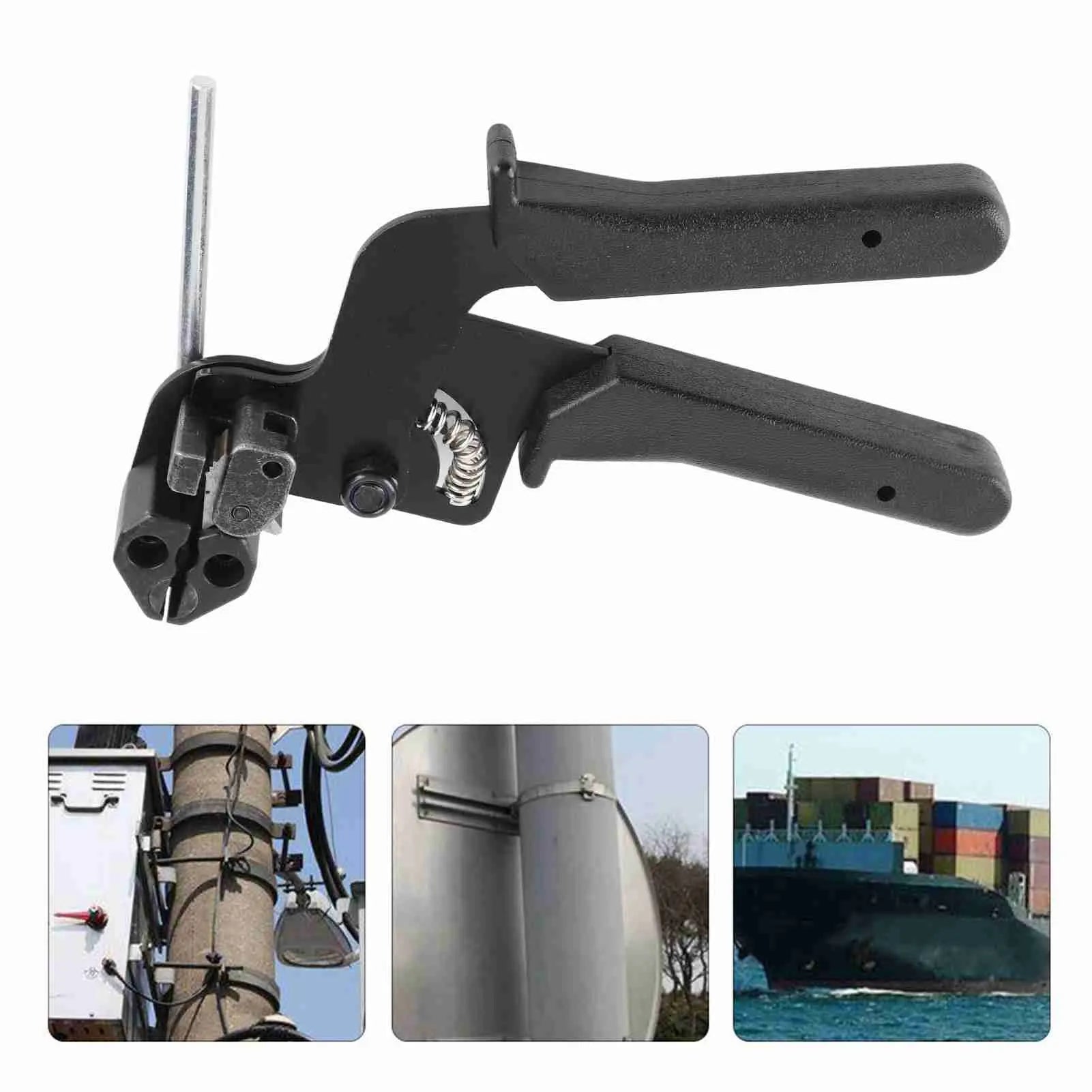 Cable Tie Gun Cable Tie Tensioning Tool Stainless Steel Cable Tie Gun Automatic Tensioner Cutter Tool Oasis Select