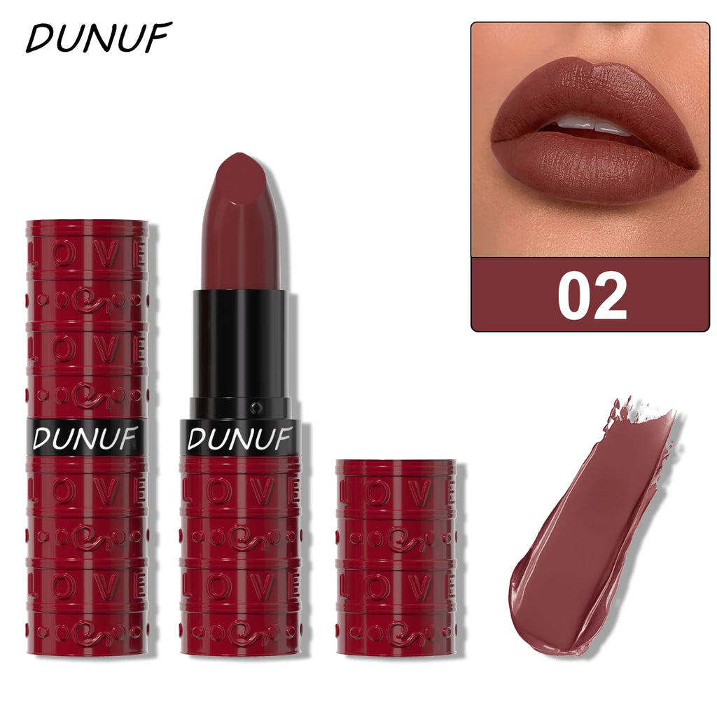 Moisturizing Lip Gloss Non-sticky Lipstick Reduce Lip Lines Brown Red Nude Lipstick Perfect Choice For Winter Oasis Select 02