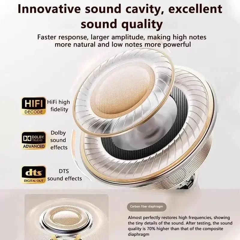 TWS Mini Comfortable Noise-cancelling True Wireless Bluetooth Headphones With High Sound Quality Bluetooth 5.3 Earphones Oasis Select