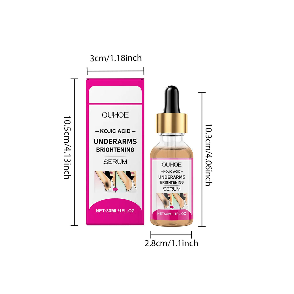 Kojic Acid Brightening Serum – Underarms, Knees & Body Body Brightening Serum Oasis Select