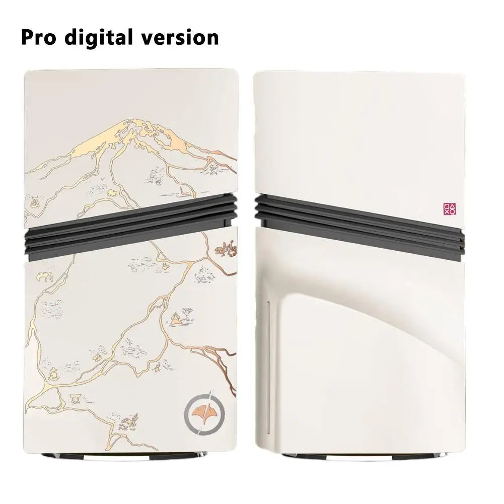 New Faceplates for PS5 Slim Disc Edition For PS5 Pro Console Protective Cover Hard Plastic Replacement Shell Yotei Accessories Oasis Select Pro digtial