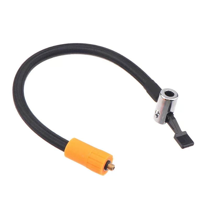 Wholesale 1PC Fine Thread Inflation Hose Adapter 30CM Car Tire Air Inflator Hose M6 Locking Air Chuck With Standard Tire Valve Oasis Select