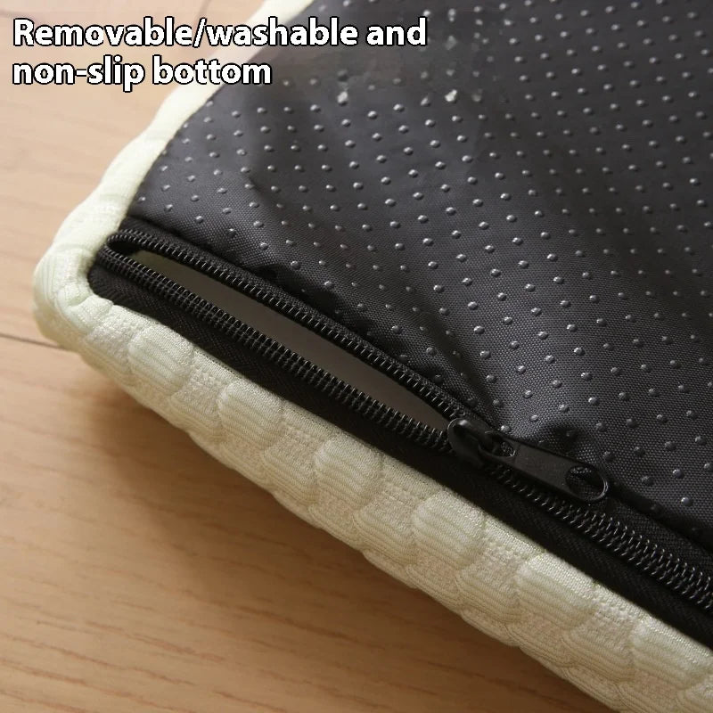Pet Cooling Pad for Summer - Dog Bed Cat Bed Detachable Washable Sponge Sleeping Mat for Dogs and Cats Oasis Select