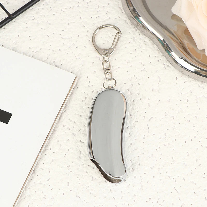 Banana Shape Metal Lighter Case with Keychain & Neck Chain