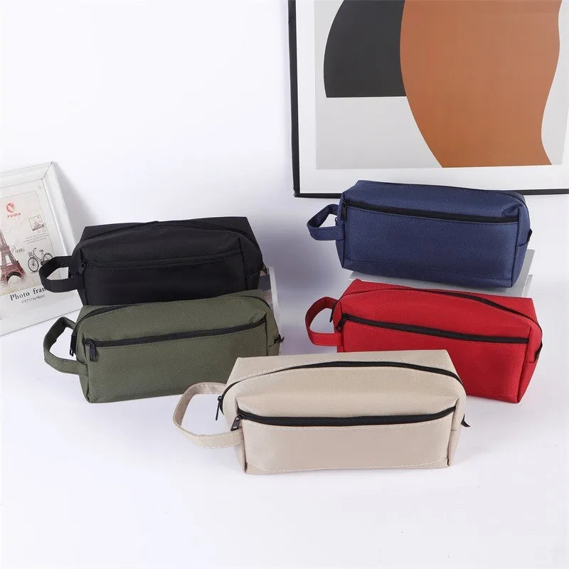 Water-Resistant Travel Toiletry Bag – Foldable with Divider