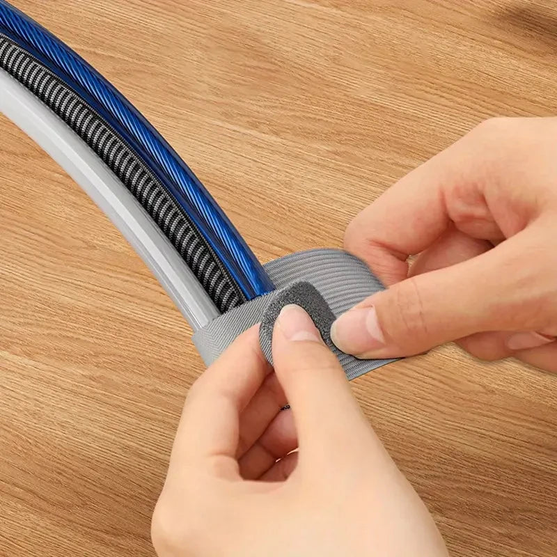Reusable Cable Ties & Self-Adhesive Cord Organizer Straps