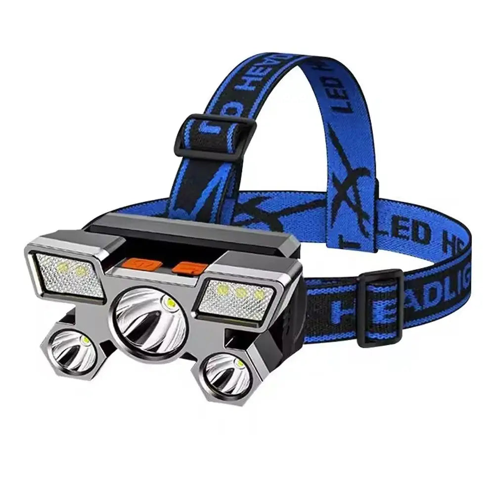 Rechargeable LED Headlamp 600 Lumens | 4 Modes, IPX4 Rechargeable Headlamp Oasis Select A