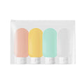 60ml Travel Silicone Squeeze Bottles – 4-Pack Leakproof TSA