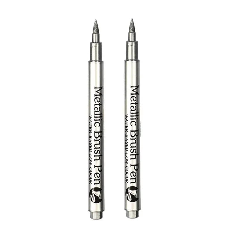 Metallic Waterproof Permanent Marker Pens DIY Epoxy Resin Mold Gold